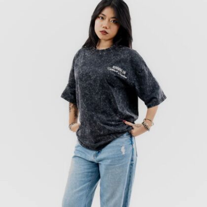 Premium Acid Wash Drop Shoulder TShirt (Copy) (Copy)