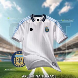 Authentic Argentina Terrace Jersey 2026 | Argentina New White Jersey 2026